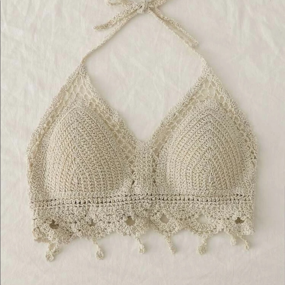 2$/15 Shein crochet crop tank